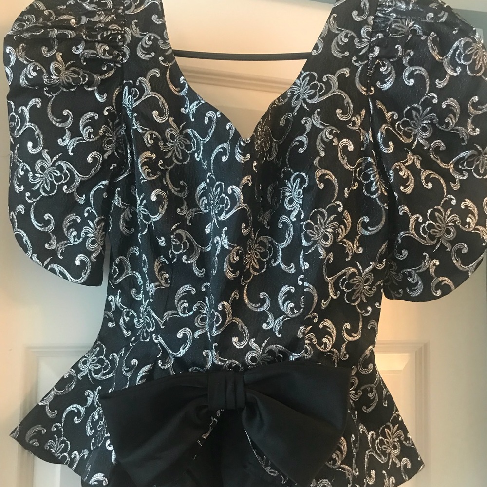 Vintage, peplum top!